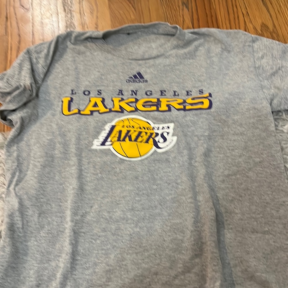 Los Angeles lakers cropped baby tee